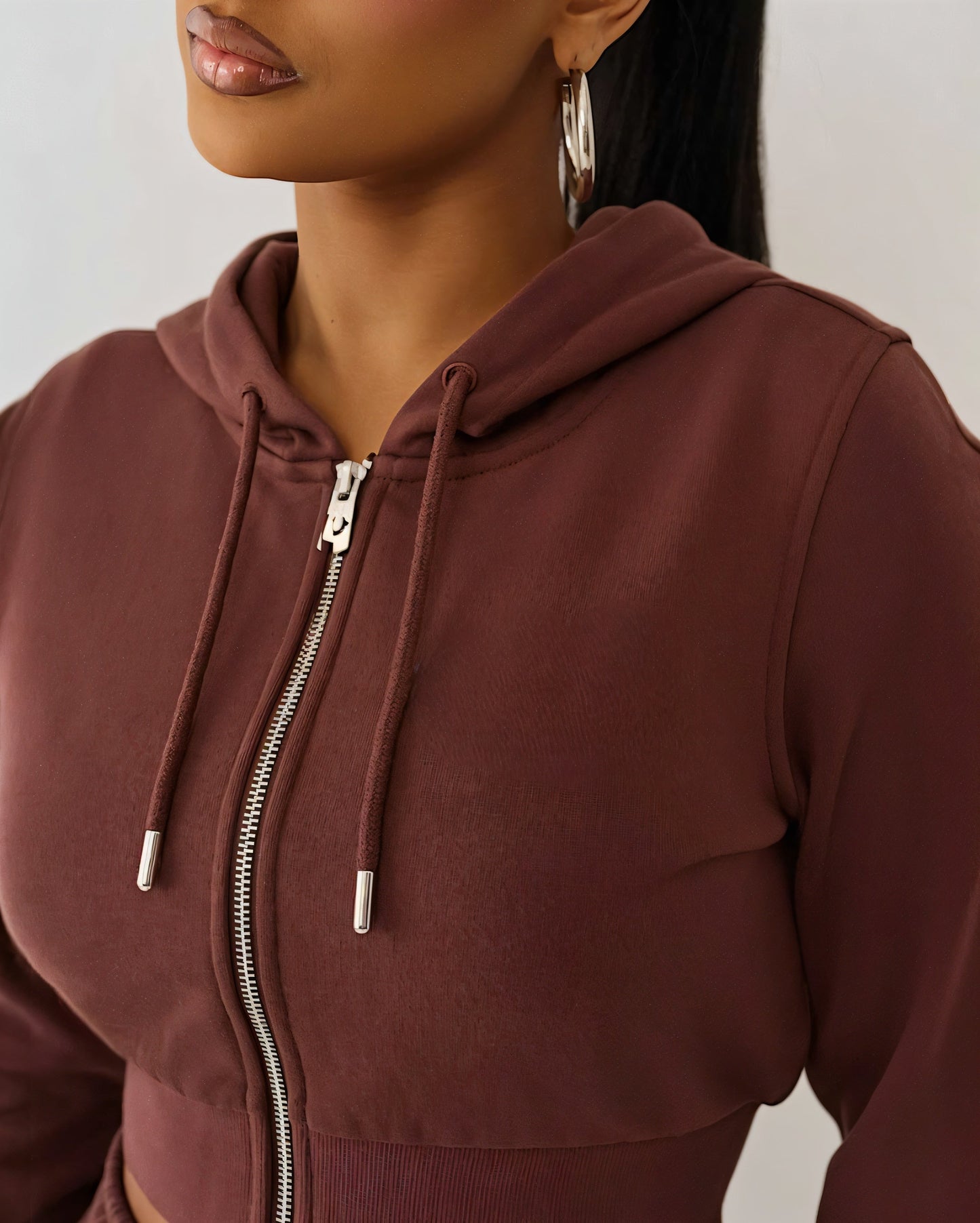 NEW Cropped Hoodie & Mini Short Set